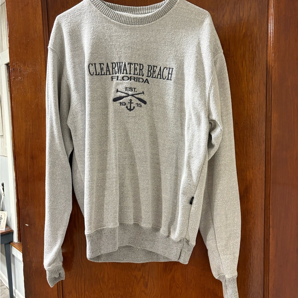 Clearwater Beach Gray Sweater